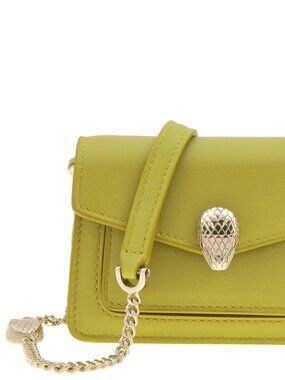Bvlgari Serpenti Forever MICRO Mini Bag Calfskin Crossbody Shoulder Italy 293719